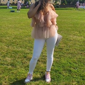 Gorgeous 😍pink 💗 fluffy pastel pink top